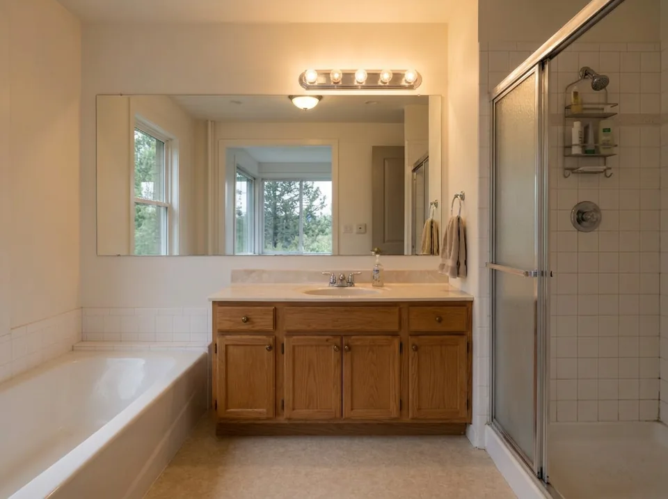 Newport, RI kitchen or bath before Northeast Surfaces remodeled the surfaces